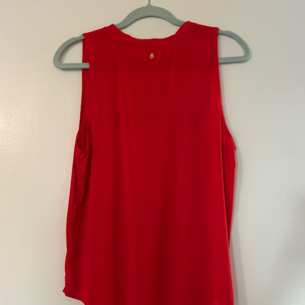 Spiritual Gangster Bold Red Muscle Tee - Picture 3 of 3